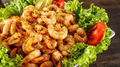 Camarão ao Alho e Óleo