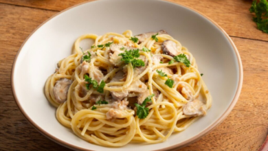 Espaguete à Carbonara Cremoso