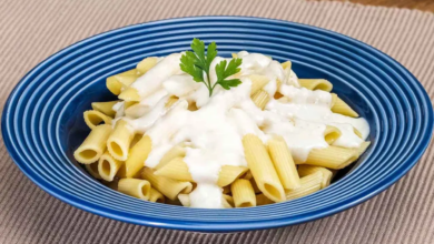Macarrão com Molho Branco