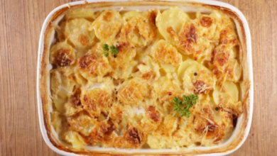 lasanha de batata com carne moida