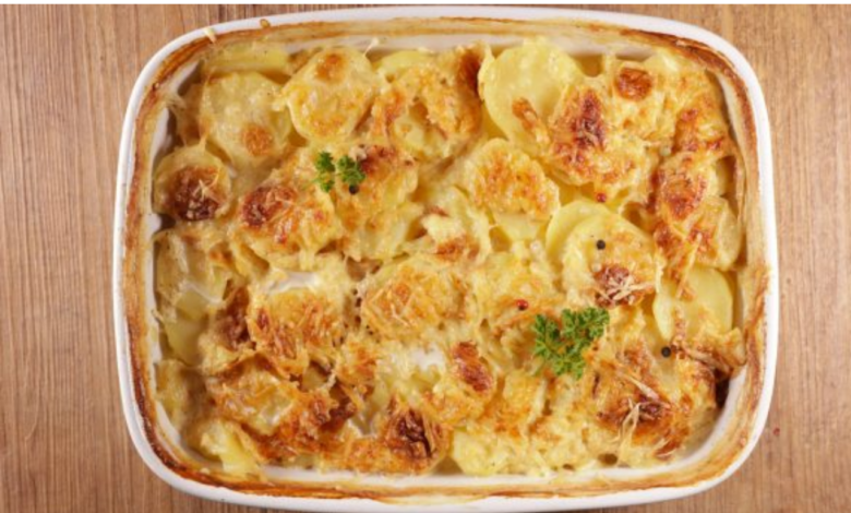 lasanha de batata com carne moida