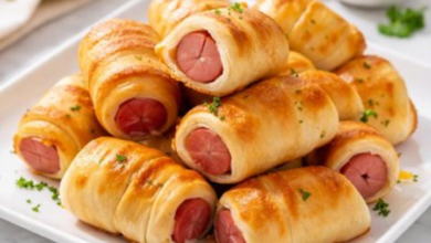 Enroladinho de Salsicha Fácil