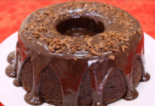 Bolo de Chocolate Simples e Fofinho