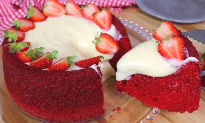 Bolo Red Velvet Tradicional