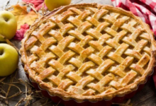Torta de Maçã Caramelizada Americana