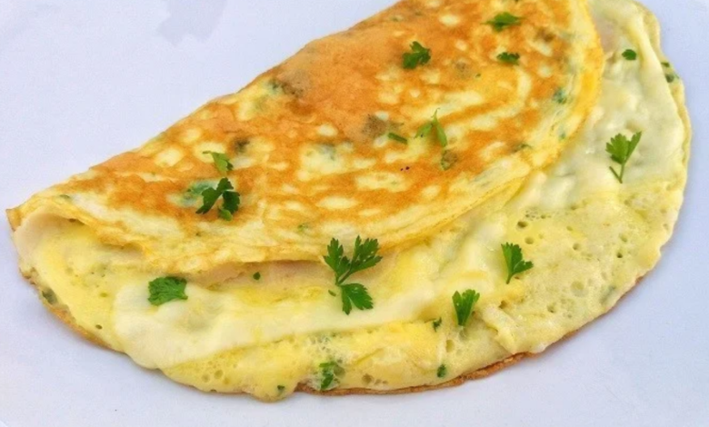 Omelete de Queijo Rápida