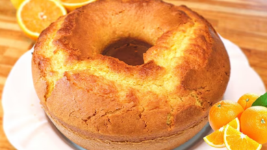 Bolo de Laranja Perfumado e Macio