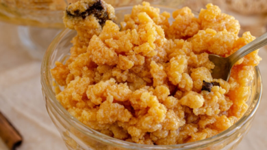 Ambrosia Caseira Simples