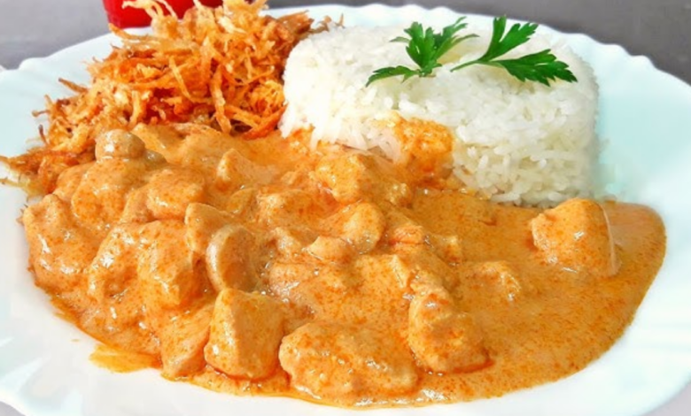 Estrogonofe de Frango Cremoso