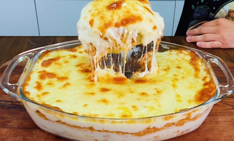 Lasanha de Frango Cremosa